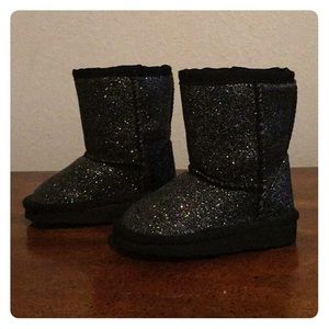 Baby glitter boots